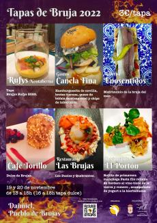 cartel tapas brujas