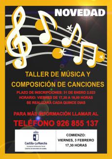 cartel taller centro mayores 