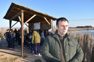 el concejal de Medio Ambiente en atención a los medios.