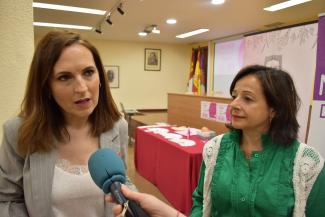 Sonia Marchán y Alicia Loro.