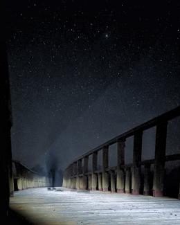 Las Tablas después de la visita nocturna y el astroturismo. Imagen: Asociación turística 'Las Tablas de Daimiel'