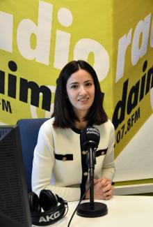 Lourdes Rodríguez de Guzmán en Radio Daimiel
