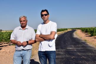 Villar y Martín-Consuegra visitan la obra
