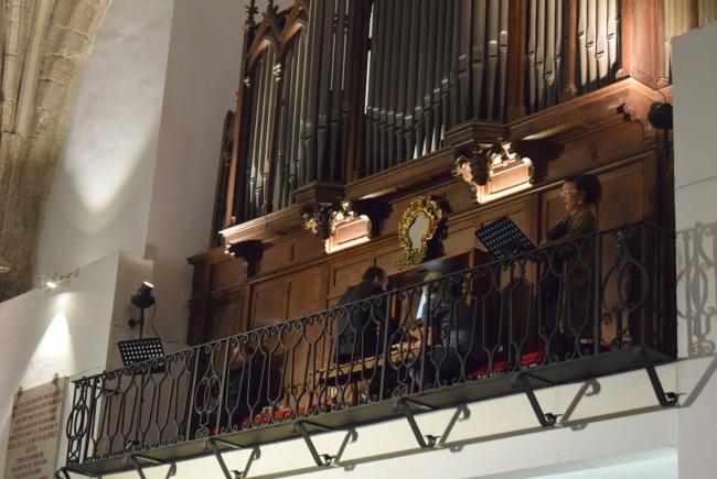Concierto inaugural del órgano de Santa María