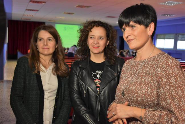 (De dcha. a izq.) Prado García-Carpintero, Gema Valiente y Natacha Orovio.