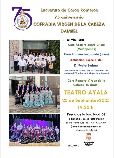 Encuentro de coros romeros. Cofradía Virgen de la Cabeza