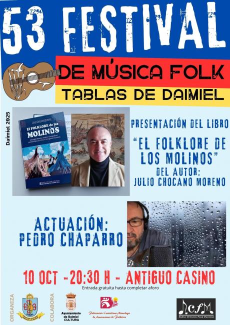 53 Festival Folk Tablas de Daimiel. Cartel 10-O