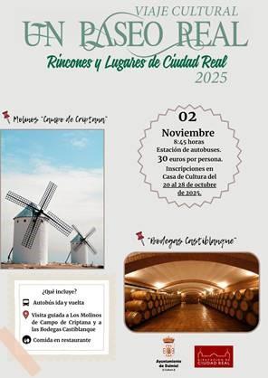 Un Paseo Real. Cartel 2025