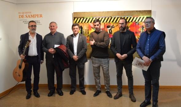 La Casa de Cultura acoge -El Quijote de Samper-