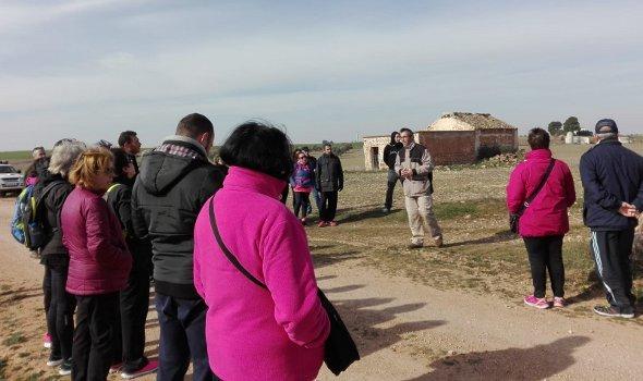 Participantes en la Ruta a Las Caleras