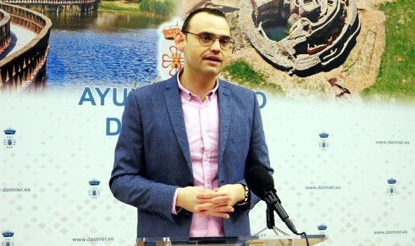 El concejal de Promoción Económica, Jesús David Sánchez de Pablo