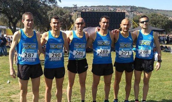 El equipo del Saturno que disputó el nacional de cross