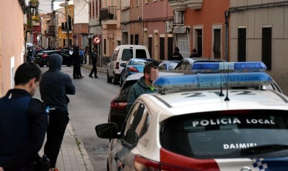 Parte del dispositivo que cercó al prófugo en la calle Ciudad Real el pasado lunes