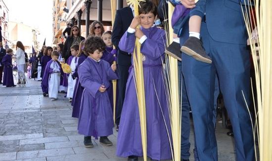Procesión en la plaza
