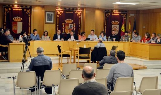 Un momento del Pleno Un momento del Pleno