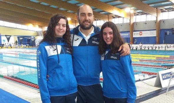 Valeria Moya, Lorenzo Sobrino y Marta Cabanes