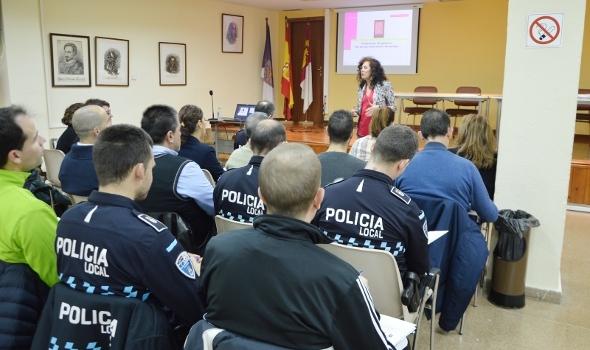 Vicenta Rodríguez Martín en la jornada formativa de Violencia de Género