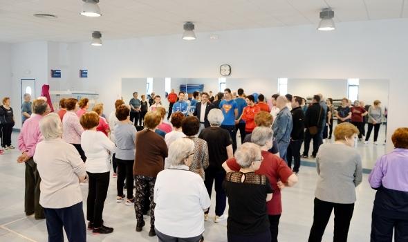 Concentración en el Centro de Cultura Deportiva