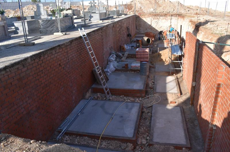 Obras cementerio municipal