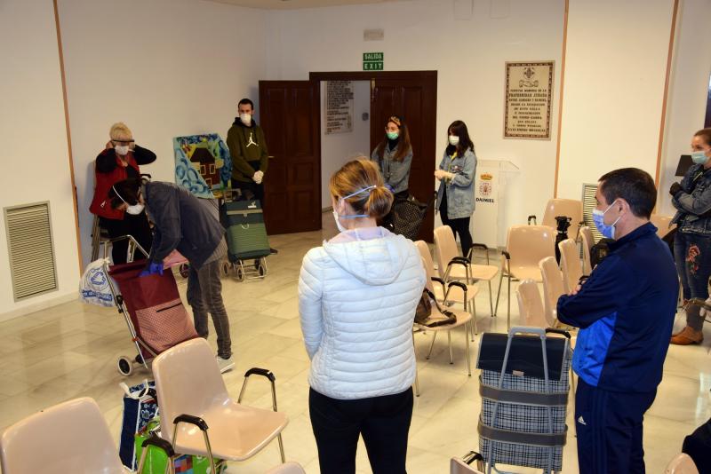 Entrega de mascarillas