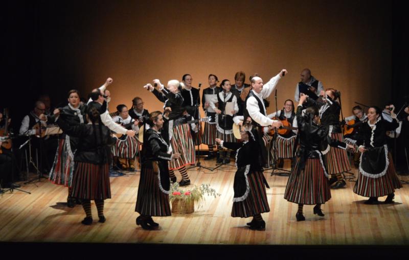 Actuación de la Escuela Local de Folklore (Archivo)