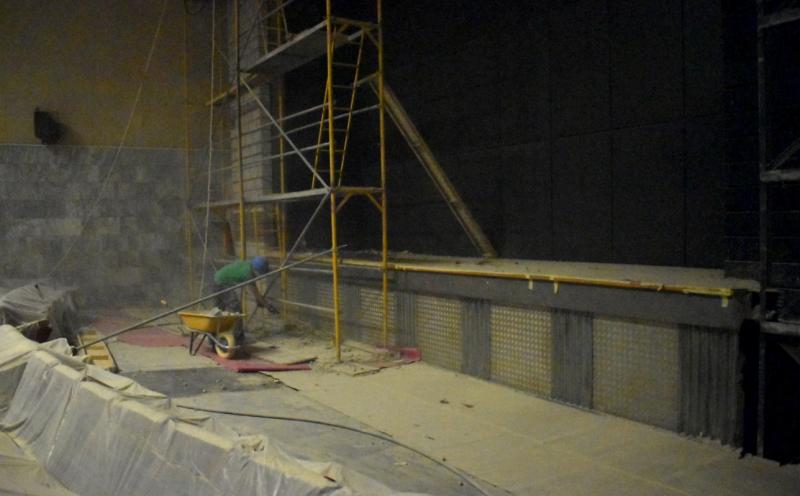 Obras en el Teatro Ayala