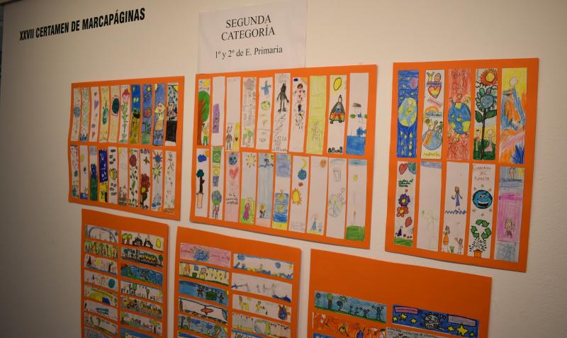 Exposición de marcapáginas