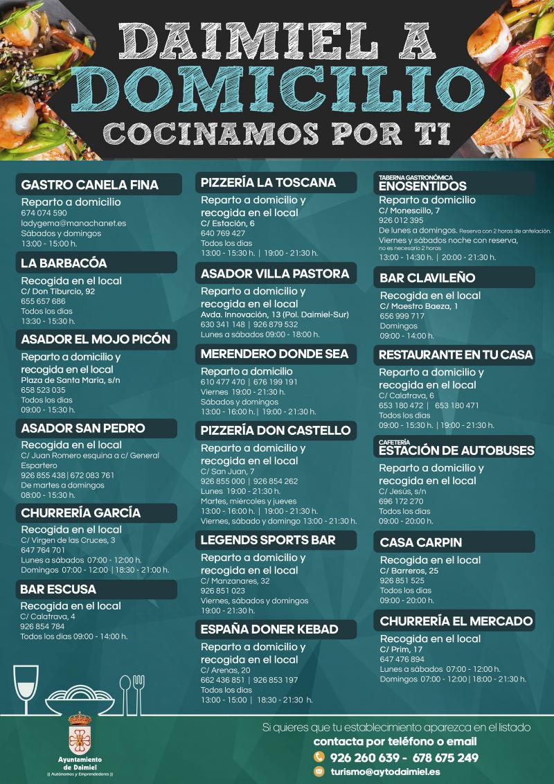 cartel hosteleria covid