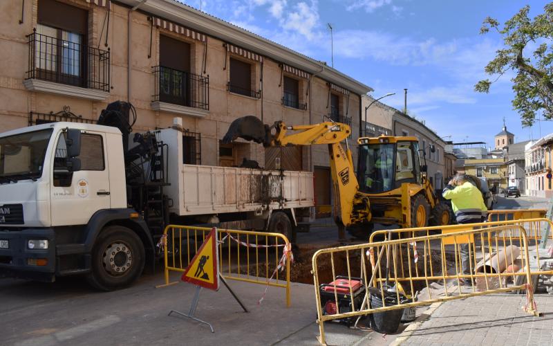 Obras en Calle Dehesa