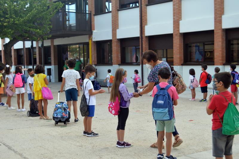 Inicio del curso en el colegio San Isidro