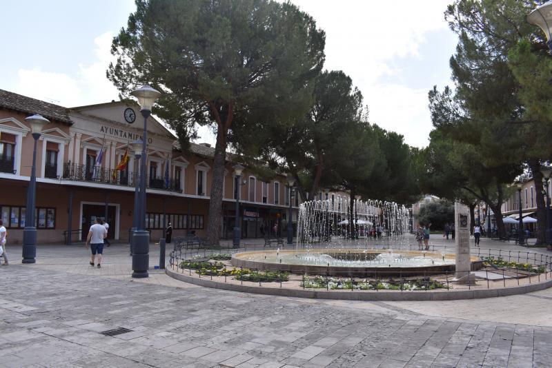 PLAZA DE ESPAÑA EN DAIMIEL