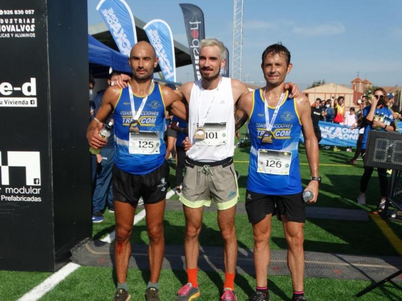 Francisco Javier Martín e Israel Prado quedaron en segundo y tercer lugar