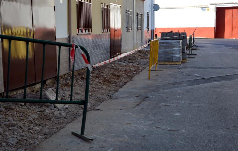 Obras calle Feria