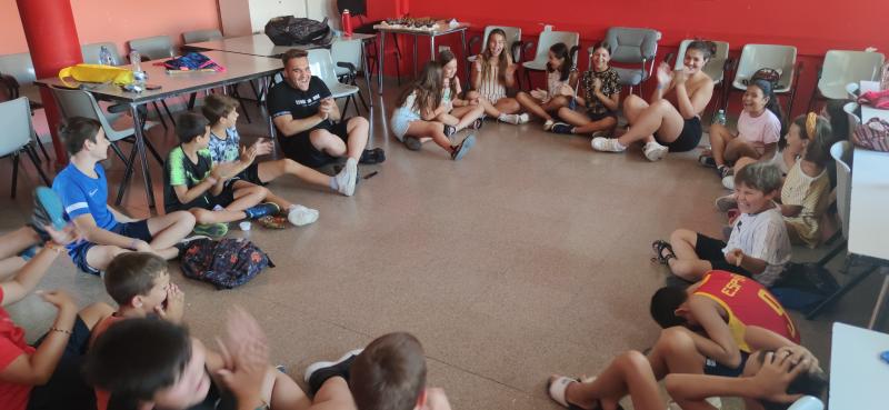 infancia campamento