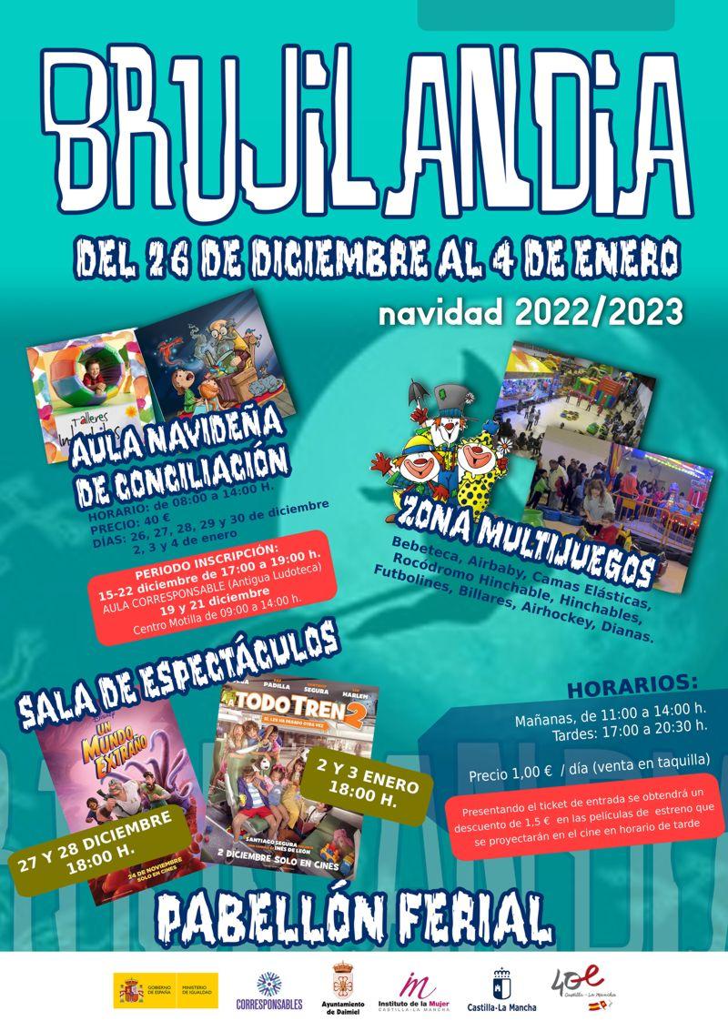 Brujilandia Navidad 2022 - Cartel