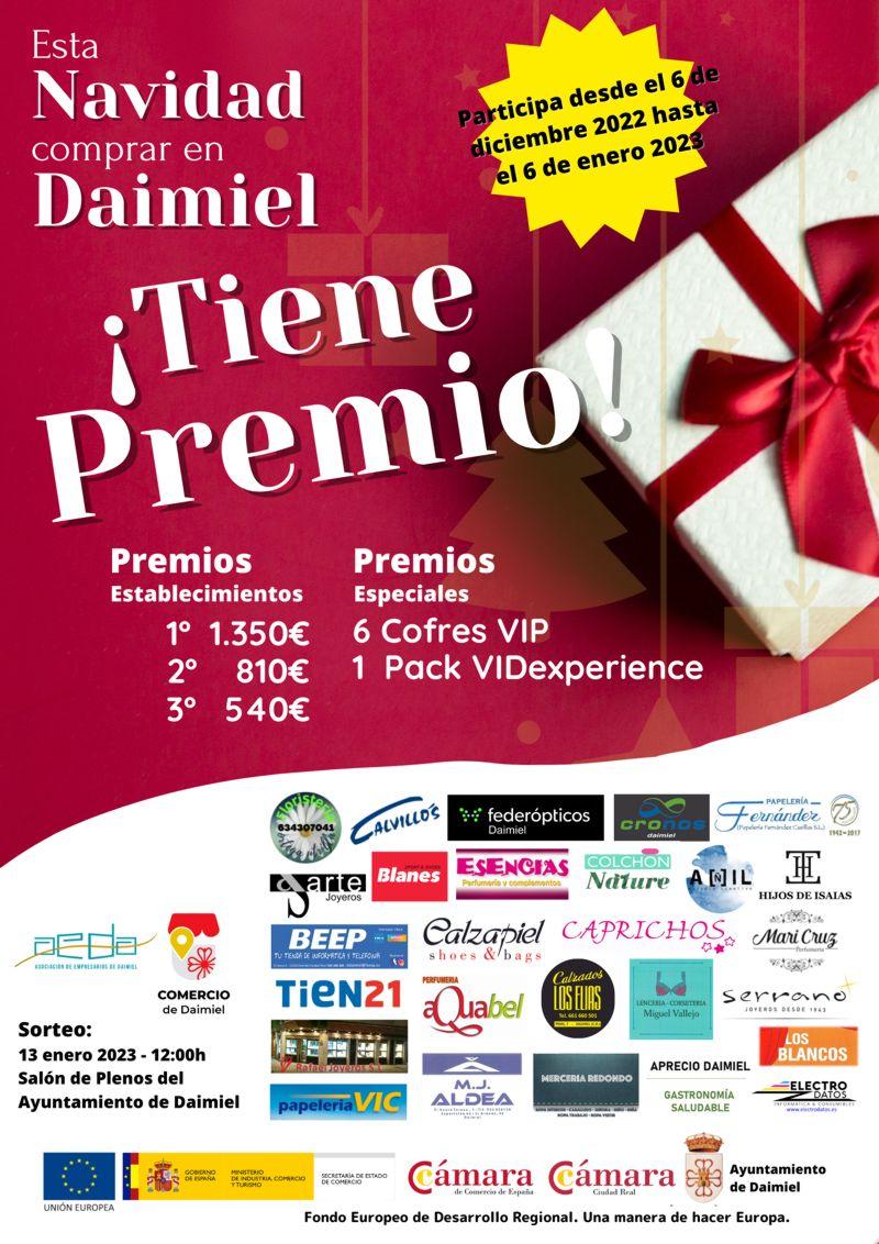 Comprar en Daimiel tiene premio - Cartel