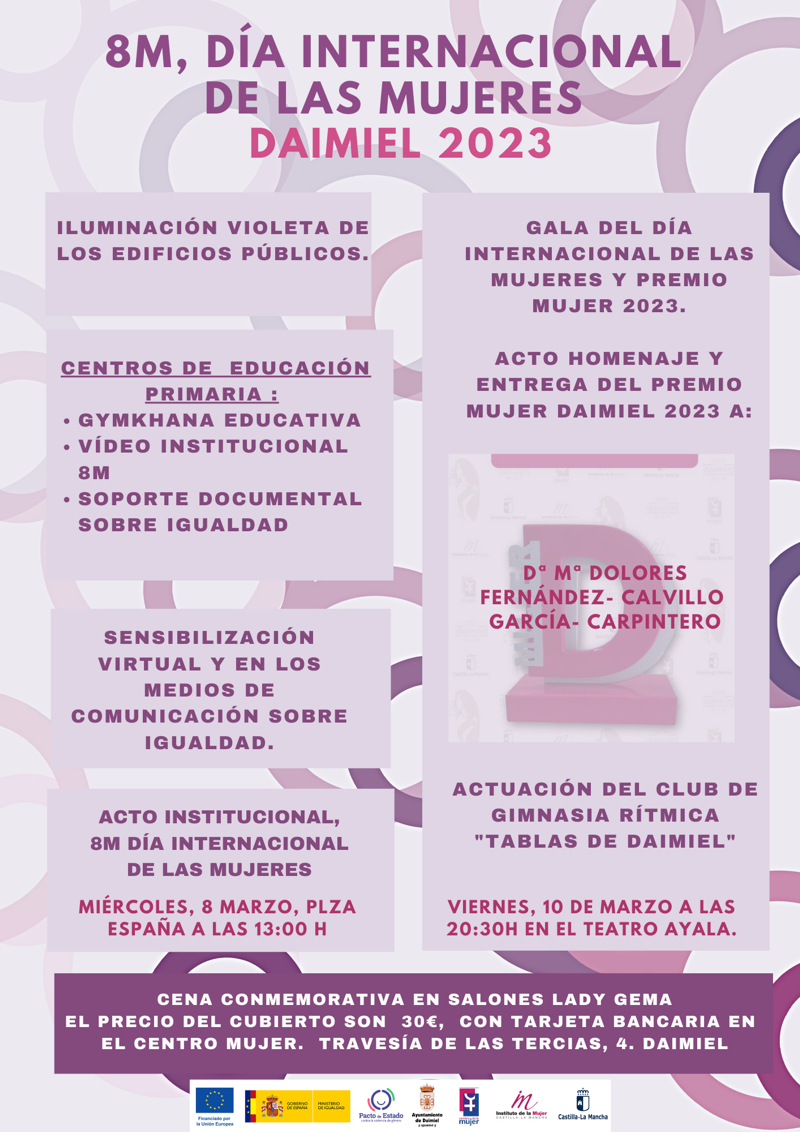 Actividades 8M 2023 Actividades 8M 2023