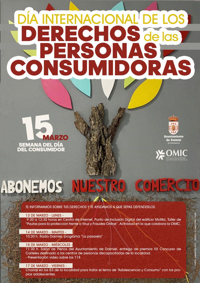 Cartel día derechos del consumidor