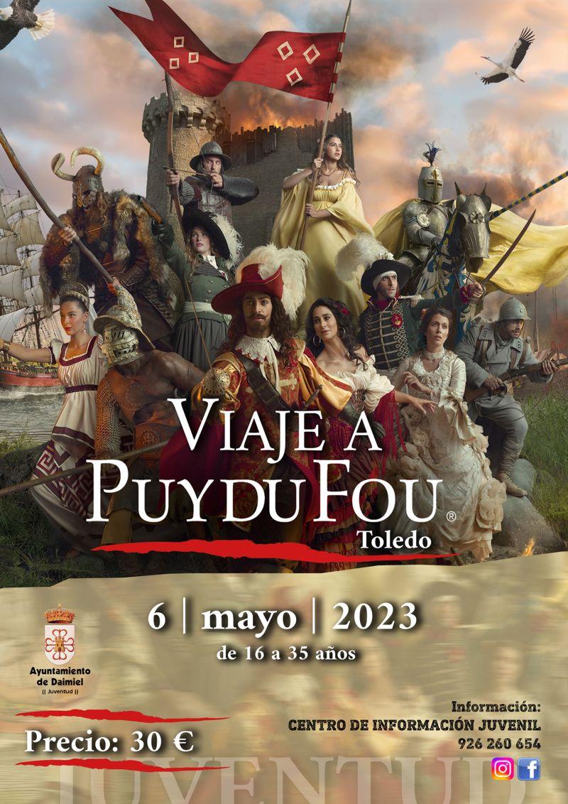 Cartel viaje Puy du Fou