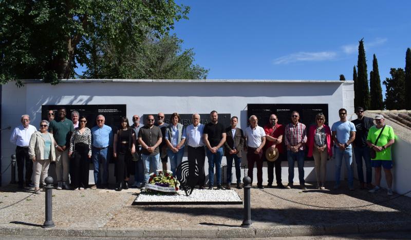 PSOE de Daimiel en el acto conmemorativo por Día Internacional de los Trabajadores