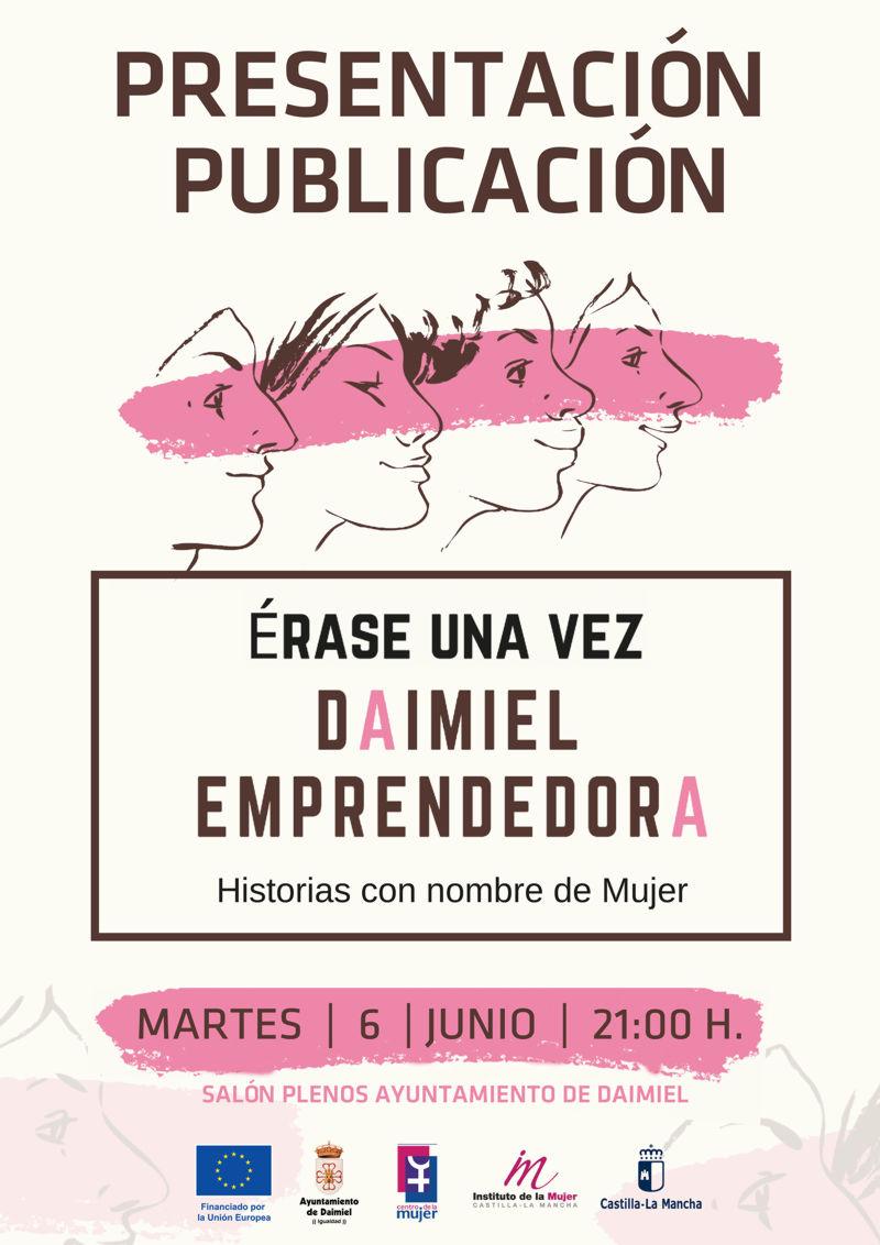 Cartel Daimiel emprendedora