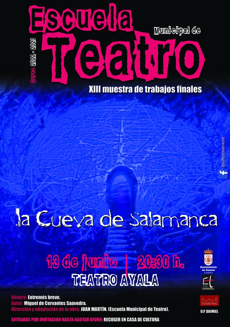 Cartel La cueva de Salamancha