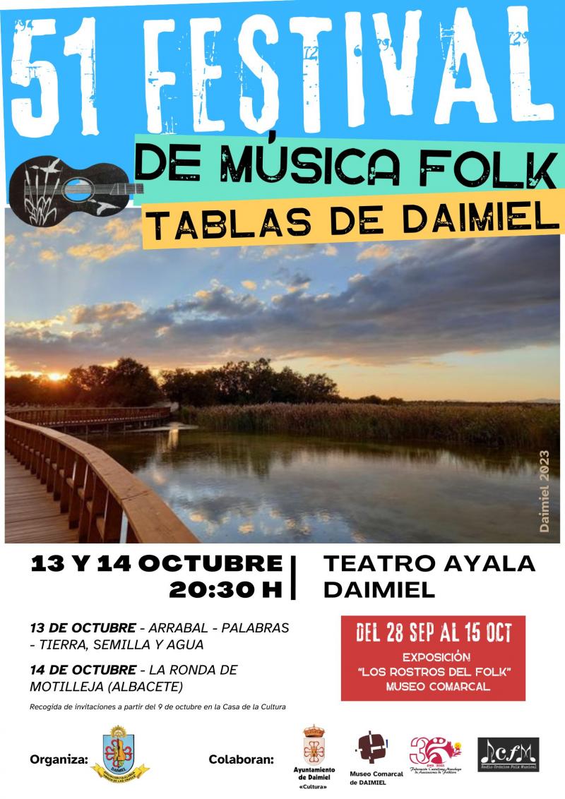 51 festival tablas de daimiel - Cartel