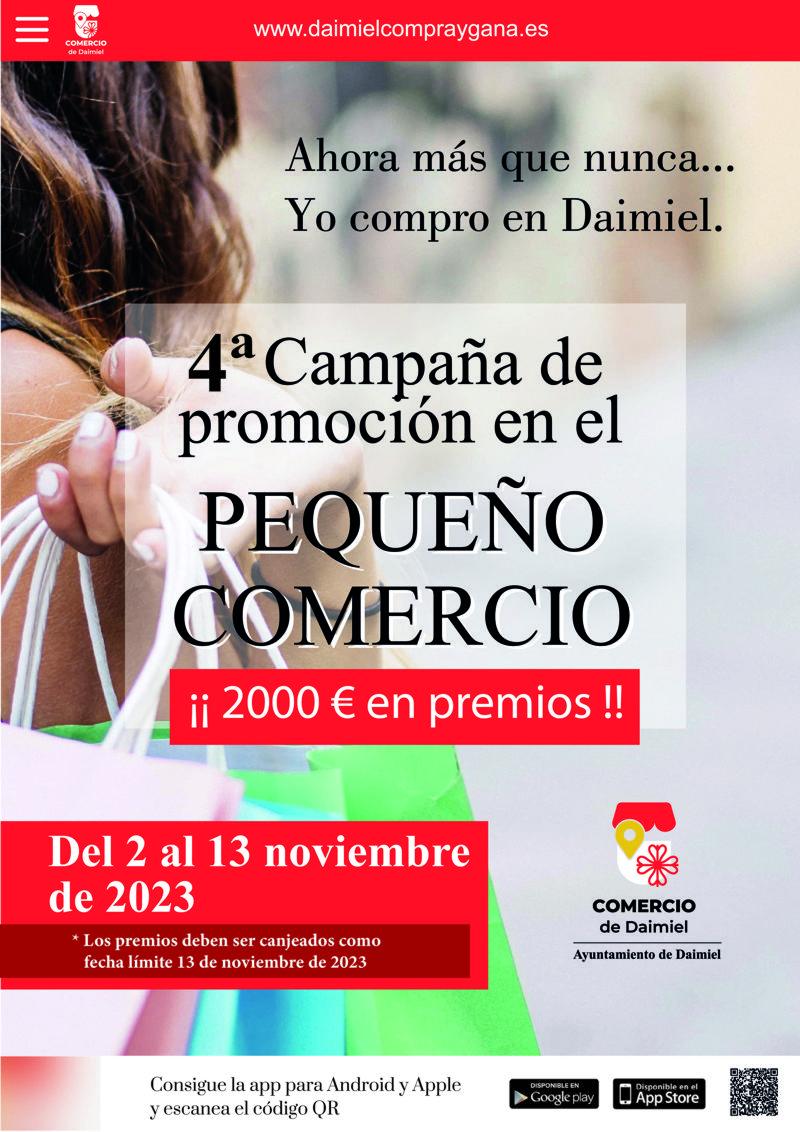 Daimiel compra y gana - Cartel