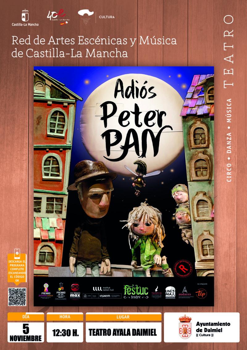 Cartel Adiós Peter Pan