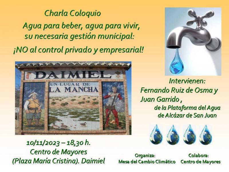 cartel charla