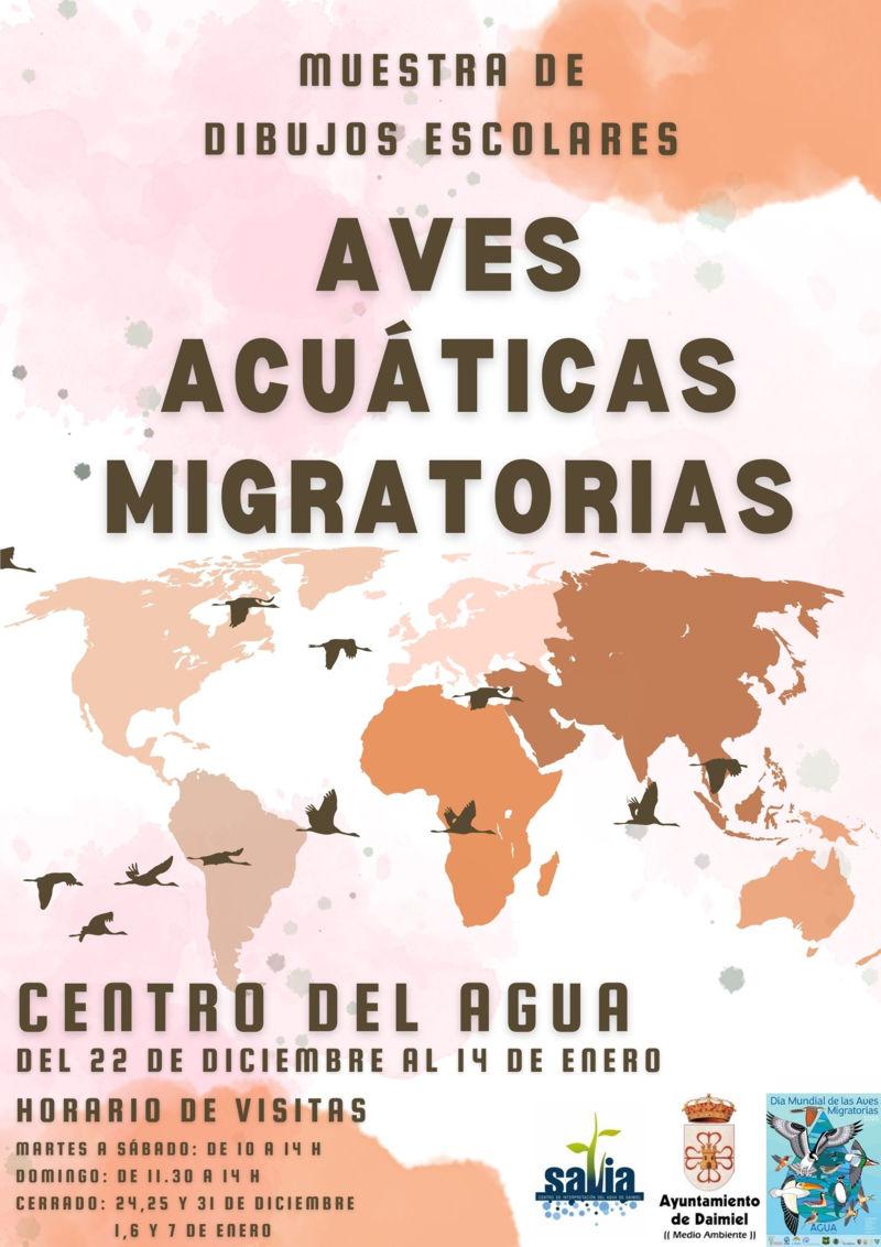 Cartel concurso aves migratorias