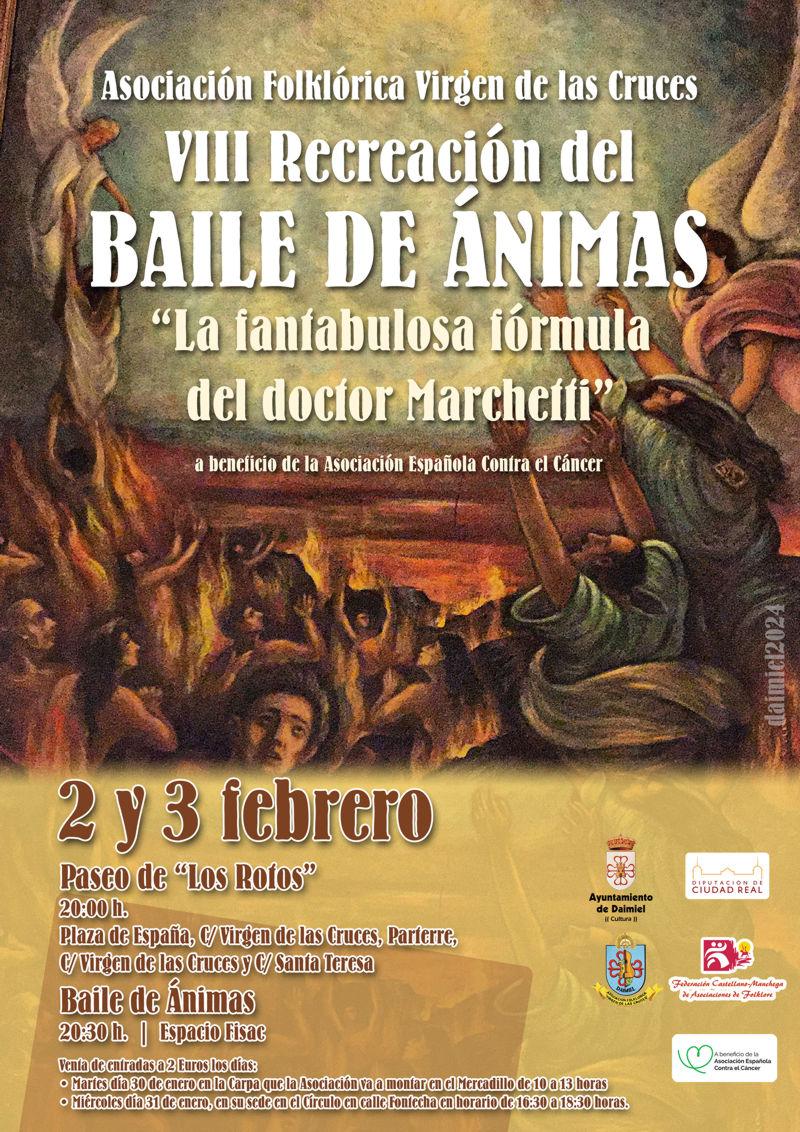 Cartel baile de animas 2024