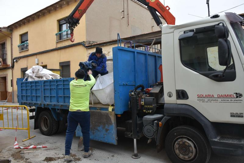 Obras en Calle Jabonería