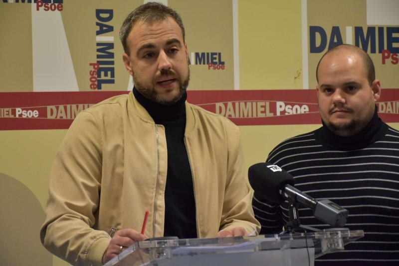 Borondo durante su intervención 